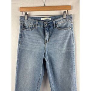 Ella Moss Womens Light Blue Slim Fit Jeans Size 4 Mid-Rise Denim Comfortable Eve